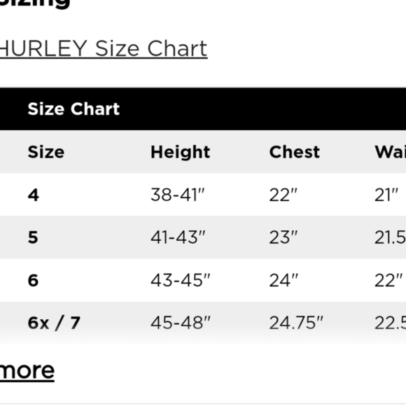 Hurley One & Only Shark Surf Swim Trunks Size 7 - Picture 5 of 15